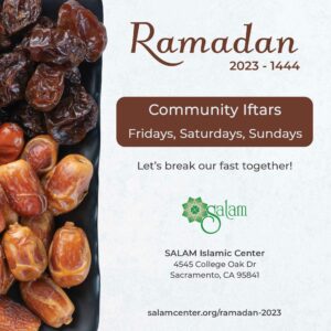 Ramadan 2023 Community Iftars SALAM