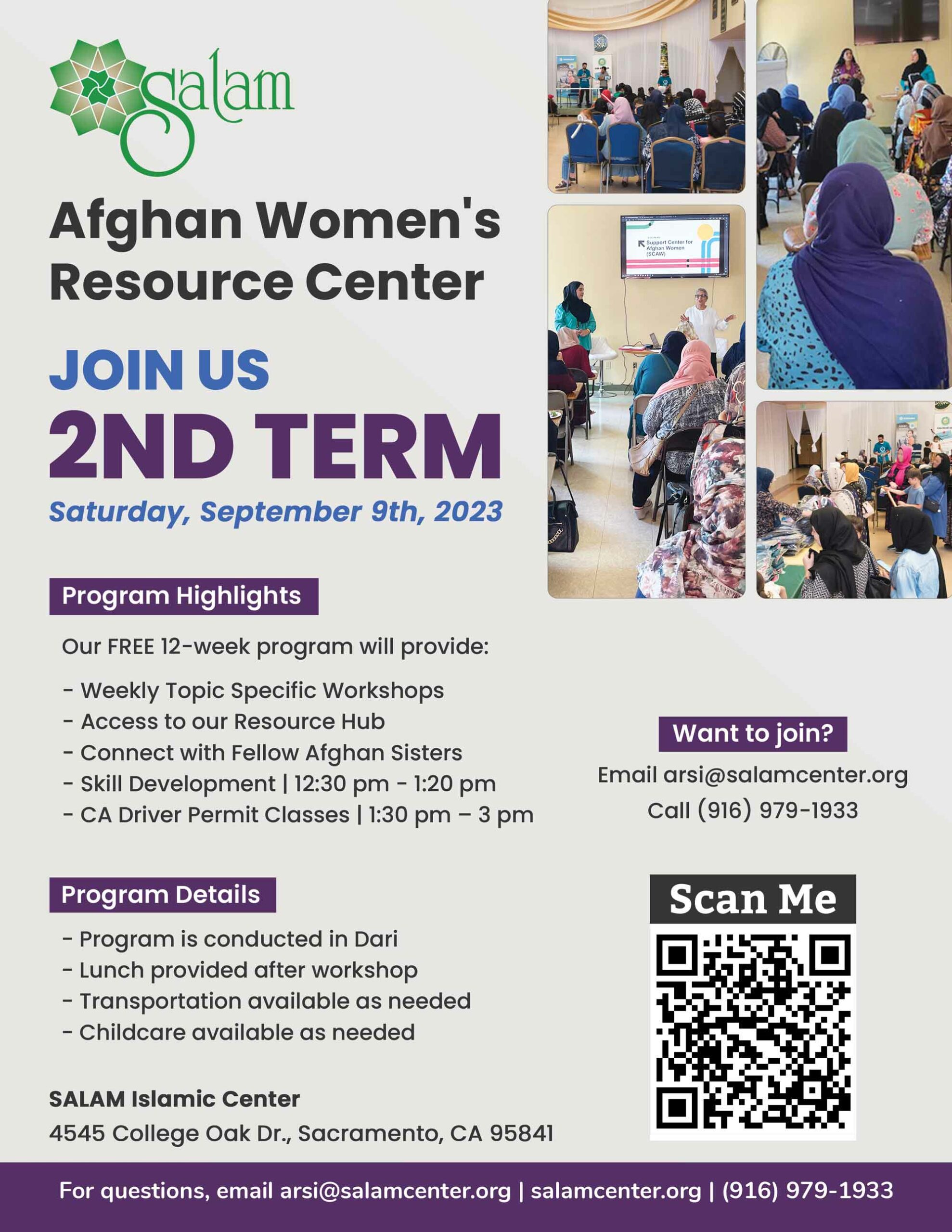 2nd Term | Afghan Women’s Resource Center