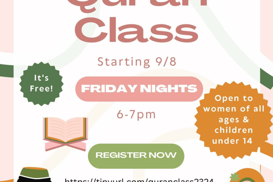 Quran Class for women and Children SALAM Islamic Center Sacramento CA