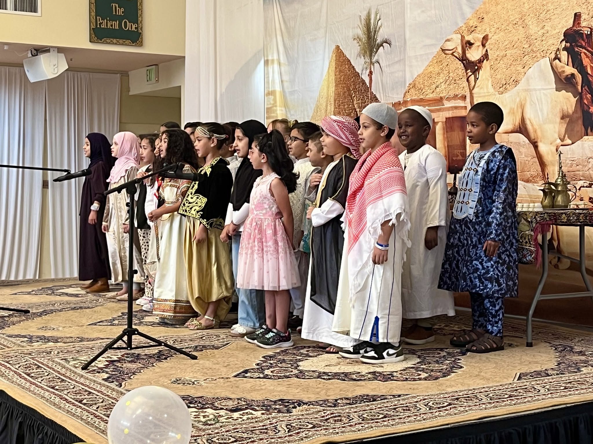Weekend School students at their graduation